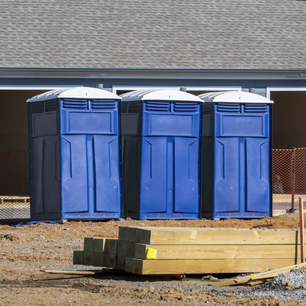 what is the cost difference between standard and deluxe porta potty rentals in Wadesboro